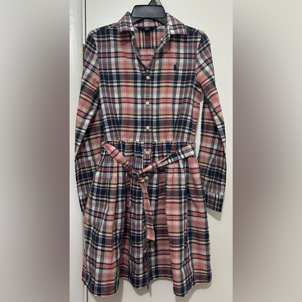 NWOT  POLO Ralph Lauren shirt dress youth size 12